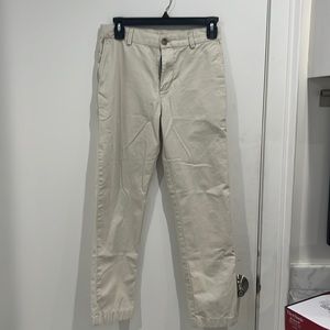 Vineyard Vines, twill Breaker pant, boys size 14 chino. Light khaki color.